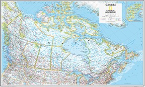 National Geographic Canada Maps