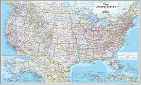 National Geographic USA Maps